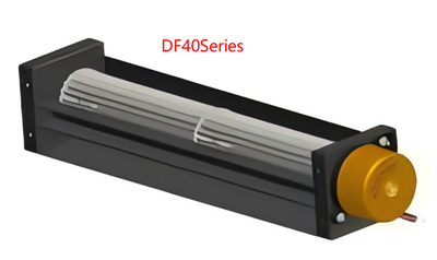 Ventiladores de fluxo cruzado CA série MF